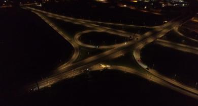 230 candélabres solaires sécurisent 7 km d’autoroutes sur l’A16. 