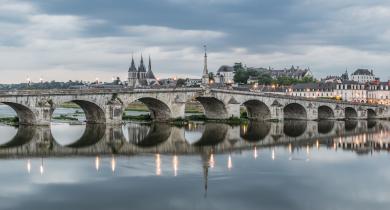 Pont Jacques Gabriel à Blois 