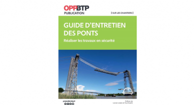 Couverture du Guide d’entretien des ponts – Réaliser les travaux en sécurité  