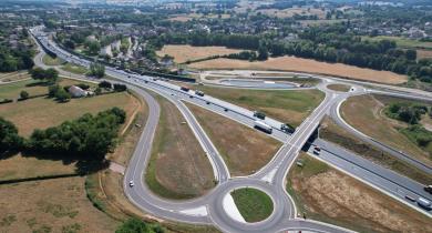 Contournement de Blanzy sur la RCEA