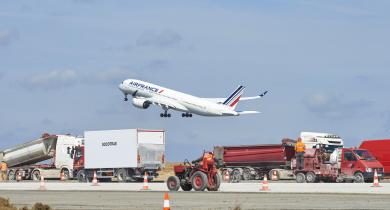 Le Groupe ADP rénove la piste 1 et 16 taxiways associés à l’aéroport Paris-Charles de Gaulle