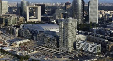 Siège du groupe Vinci à la Défense. 