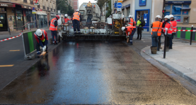 Paris inaugure ses premières voies anti-bruit et anti-chaleur. 