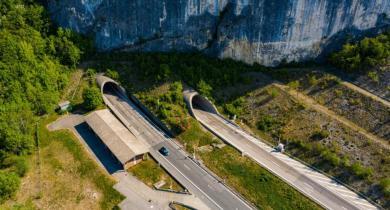 Tunnel du Vuache. 