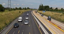 Réhabilitation de l’A6 (Essonne) en 2015 après 45 années de service.