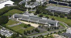 Vue aérienne de quelques bâtiments de l’université Gustave Eiffel.