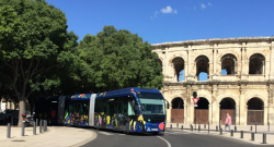 Projet d’une seconde ligne de BHNS pour renforcer le réseau de transport collectif à Nîmes