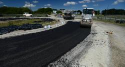 Construction de la piste du manège de fatigue. 